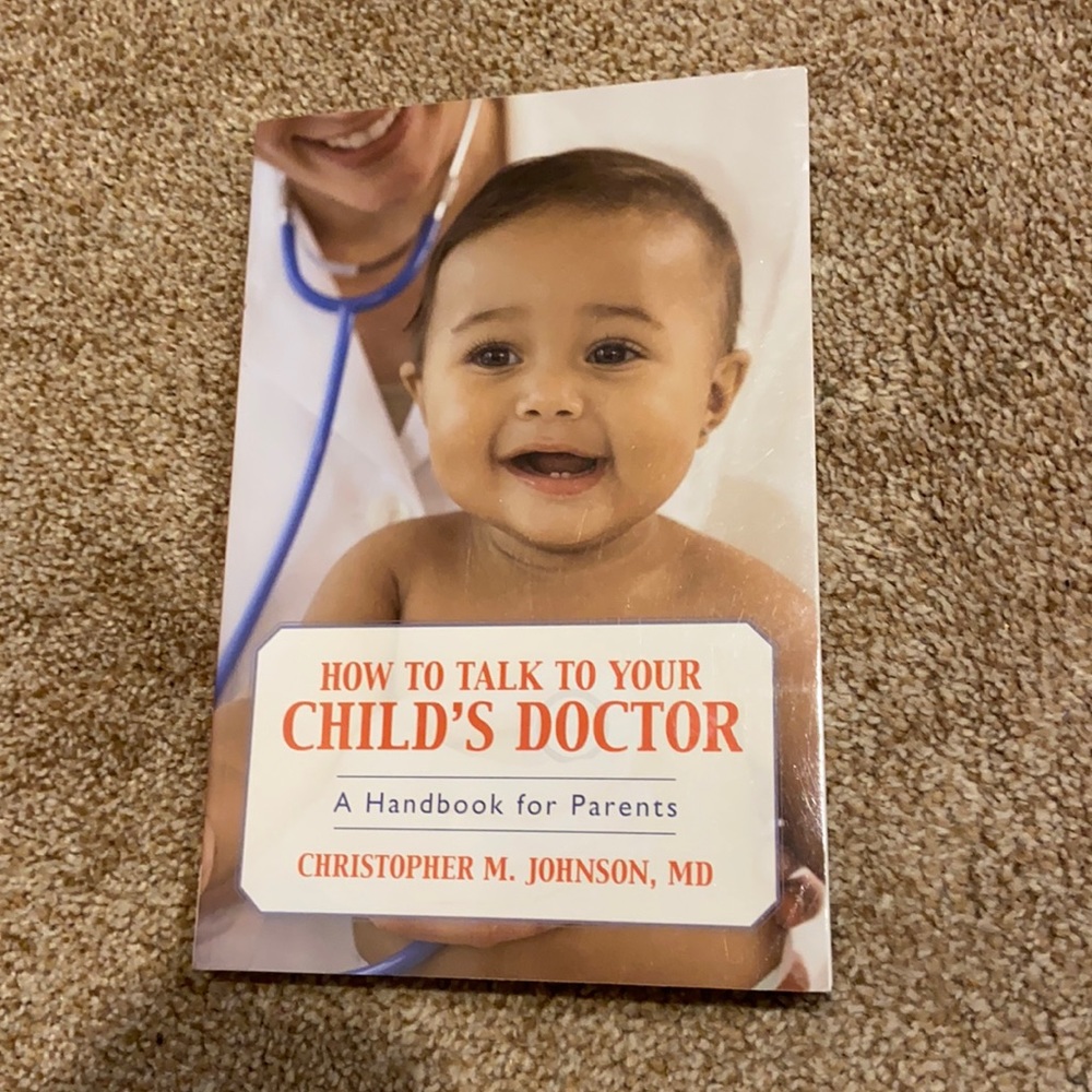 3/$15 books - How to talk to your child’s doctor - a Handbook for parents